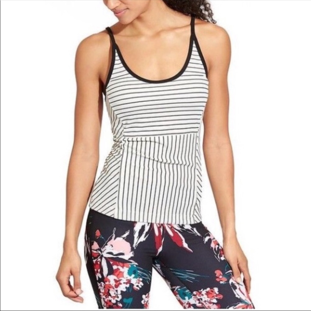 Derek Lam 10C x Athleta Madison Striped Tank